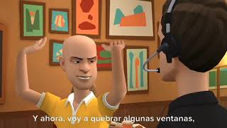Caillou Se Porta Mal En La Whataburger, Es Castigado, Y Arrestado Spanish