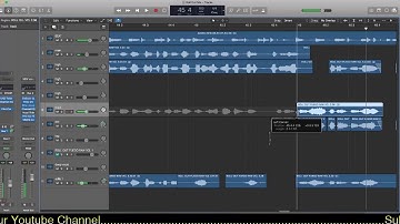 Mixing Dancehall Vocals Live - Logic Pro X