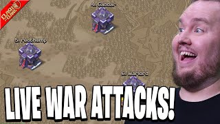 Live War Attacks, then wall farming? - Clash of Clans