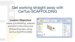 CerTus SCAFFOLDING Tutorial - get working straight away with cerTus-SCAFFOLDING - ACCA software