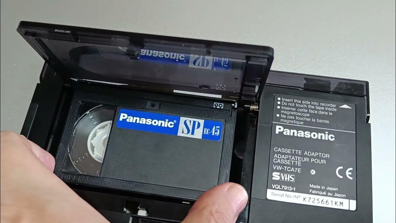 Переходник для видеокассет с VHS-C на типоразмер VHS - полезная вещь ...
