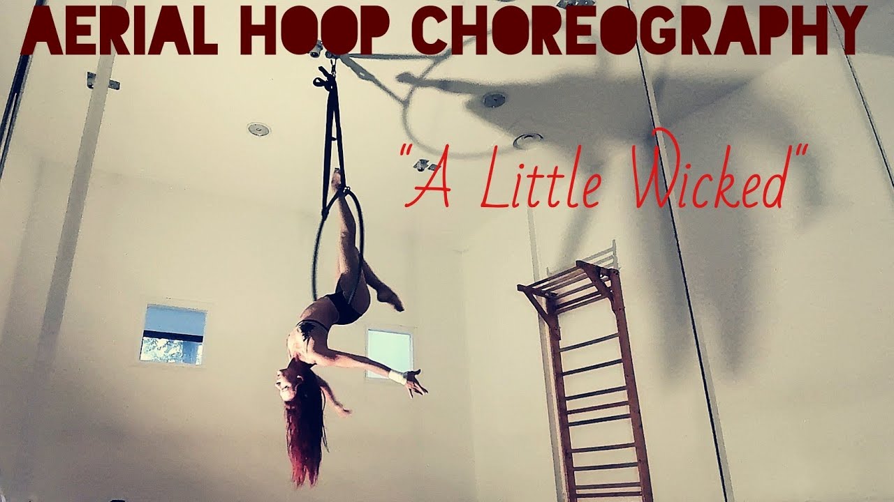 Aerial Hoop Lyra Routine  - A Little Wicked