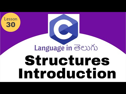 Structures in c language in Telugu
