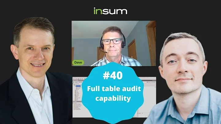APEX Instant Tips #40 "Instantly" add full table audit capability to your applications