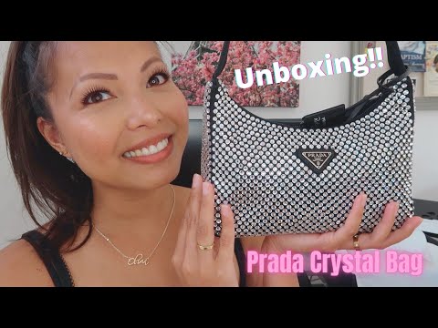 PRADA CRYSTAL UNBOXING 💎WAIT UNTIL YOU SEE THIS!!! 