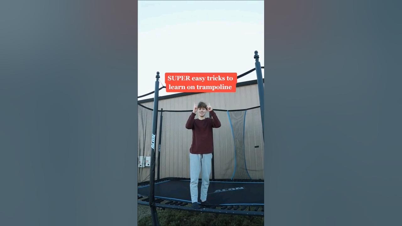 SUPER EASY TRAMPOLINE TRICKS😱😳 #Flips #viral #shorts SUPER EASY TRAMPOLINE TRICKS😱😳 #Flips #viral #shorts