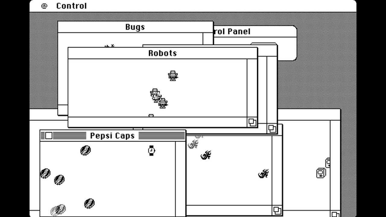 Apple Macintosh - MacIntosh DeskTop Demo (1982) Andy Hertzfeld