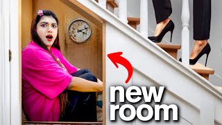 I Hid From My Family For 24 Hours Challenge | *SHE HAD NO IDEA* 😱 | Mahjabeen Ali