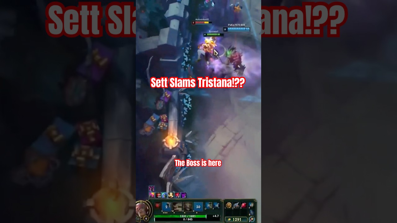 Sett gets Double Kills  - How to sett gameplay  