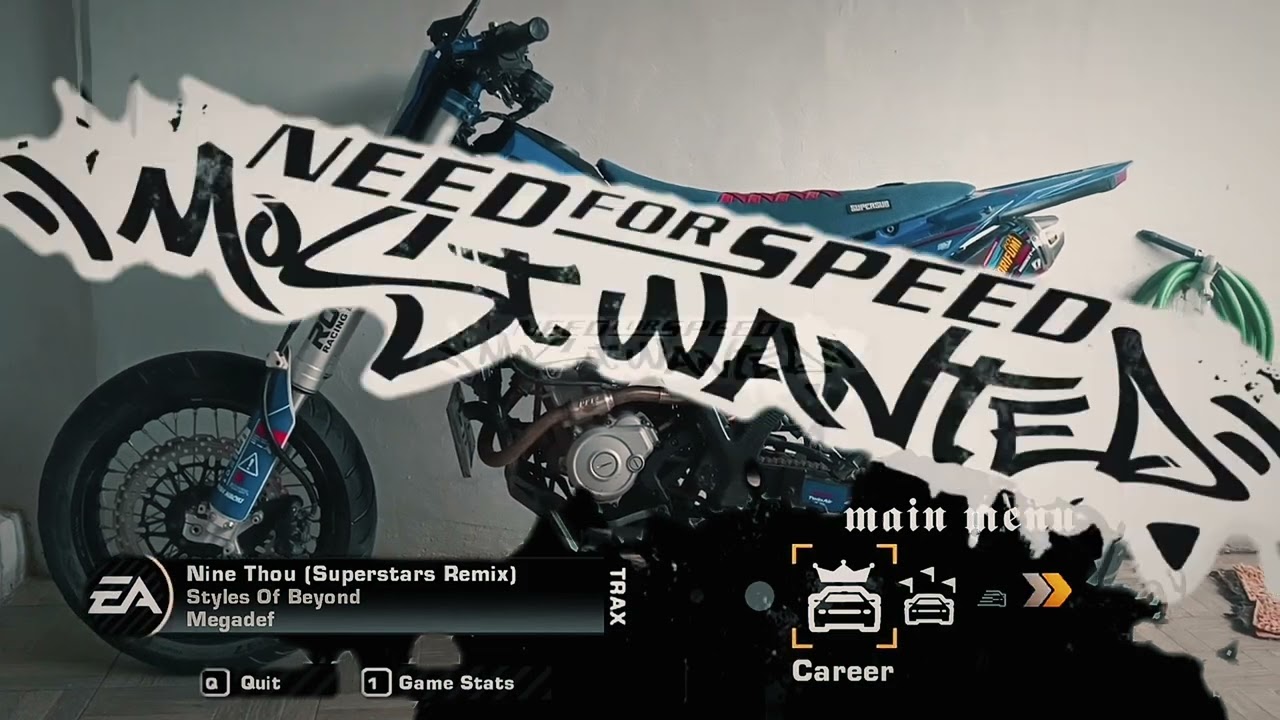 WR 155 modifikasi Supermoto biru hedon 