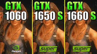 GTX 1060 vs. GTX 1650 Super vs. GTX 1660 Super