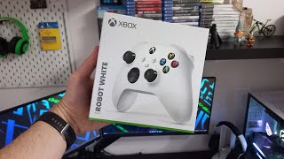 Мой новый геймпад Xbox Series Robot White