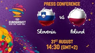 Slovenia v Poland - Press Conference