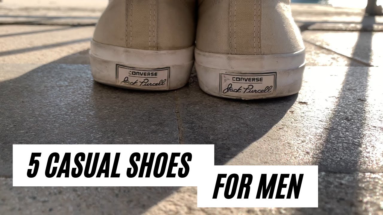 5 Best Casual shoes for Men | Best Sneakers for college - YouTube