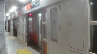 【京都市営地下鉄東西線】 50系5107F 六地蔵行き & 50系5106F 太秦天神川行き 烏丸御池発着