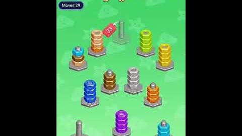 Nut Sort Puzzle Level 641 - 650 Walkthrough