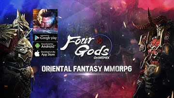 Four Gods on WEMIX Gameplay Grand Open | Four Gods on WEMIX Mobile MMORPG NFT Game