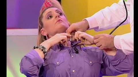 Chona en la consulta del médico. Tejina. 18-1-09