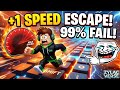 ​🔴 LIVE: I Will RAGE QUIT! 😡 +1 Speed Escape &amp; Troll Obby (Roblox)