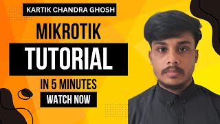 Part - 1 Hotspot Server Configure In Mikrotik Router Kartik Chandra Ghosh Kartikghosh4411