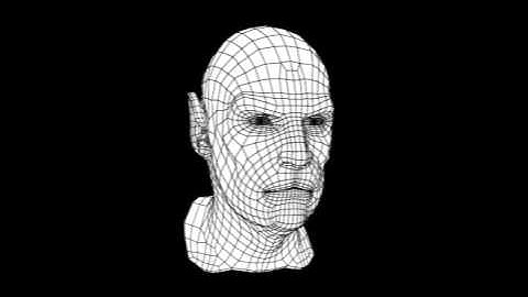 3d face model-Monkey man