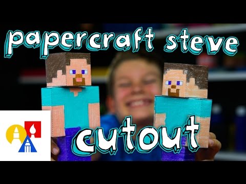 Steve Minecraft Papercraft  Free Printable Papercraft Templates