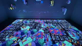 Urban Cosmos - Art Installation: Projection Mapping & Interactive Floor Projection