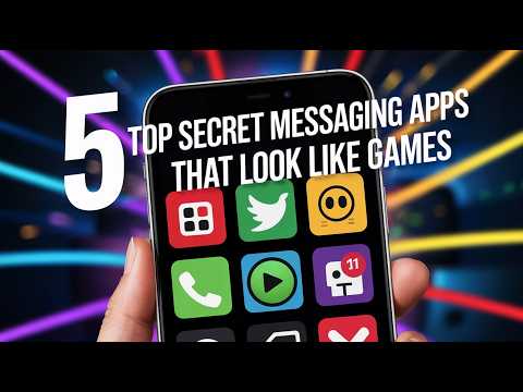 5 تطبيقات مراسلة سرية للغاية تبدو وكأنها ألعاب