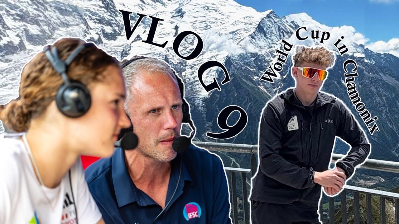 Bouldering And Commentating Under Mt Blanc: IFSC Chamonix