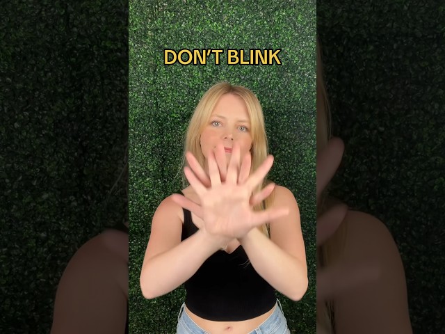 Don’t Blink 😳 class=