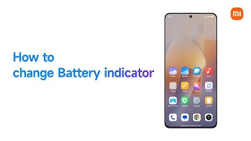 How to change Battery indicator