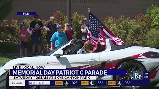 Memorial Day car parade being held at Skye Canyon Park on Saturday