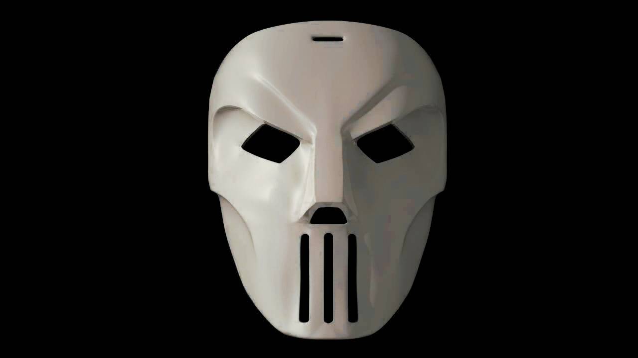 Casey Jones Mask WIP Test Render HD - YouTube