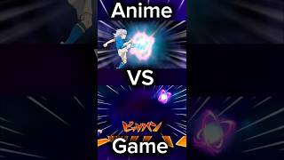 Big Bang Anime VS Game comparison             #inazumaeleven #inazumaelevenvictoryroad #gameplay