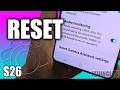 How to Reset Camera Assistant Settings on Galaxy S26