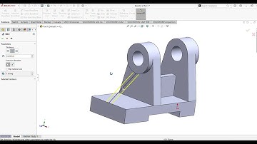 Mechanical Double Mount | SolidWorks 3D Modeling Episode 151 | 3D CAD Tutorial