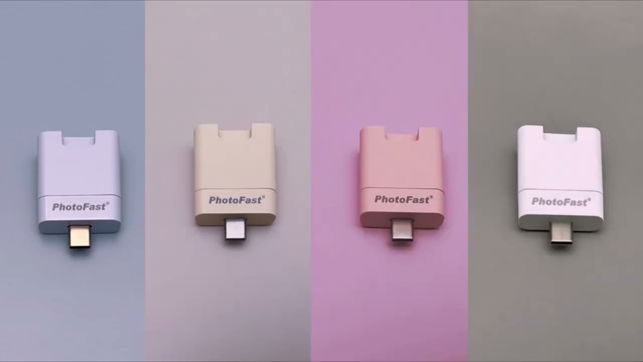 台湾 Photofast PhotoCube PD 高速充電 Apple および Android 用 