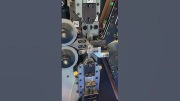 Manentimacchine - HTC Spring Coiling Machine in Action #cncmachine #springs