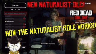 Red Dead Online New DLC, How The Naturalist Role Works!