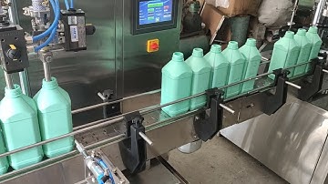Auto 4 Head Servo Filling And Capping Machine