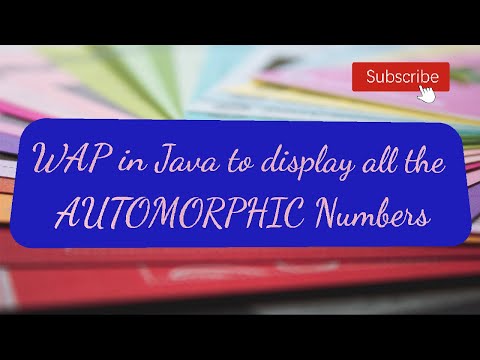 To display all Automorphic Numbers from 1 to n