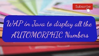 To display all Automorphic Numbers from 1 to n