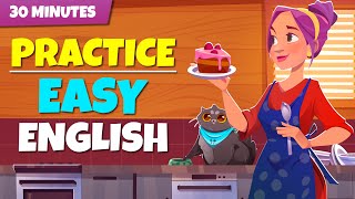 30 Minutes Practice English with Daily Conversations