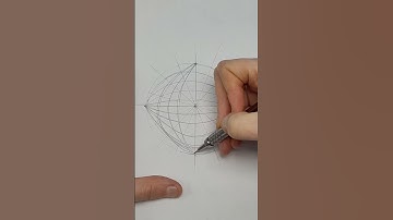 Five point perspective drawing tutorial #art #oddlysatisfying #drawing #drawingtutorial #arttutorial
