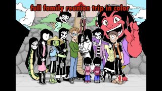 full family reunion trip color