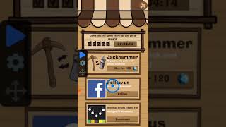 Getting the drill in swipe craft idle mining screenshot 3