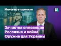 Свободу Яшину, зачистка оппозиции, россияне и война, оружие для Украины | Милов по вторникам