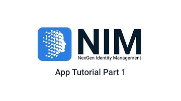 NIM - App Tutorial Part 1 - Steps 1-5