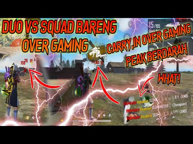 Duo Vs Squad Bareng Over Gaming Auto Carry In Auto Headshot