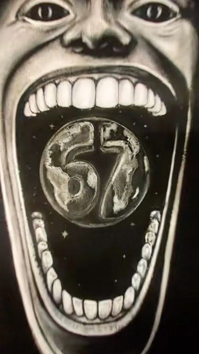 How to draw 67! In honor of 67k followers on tiktok!  67 is the universal language of existence